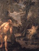 VERONESE (Paolo Caliari) Hercules,Deianira and the centaur Nessus,late Work oil painting artist